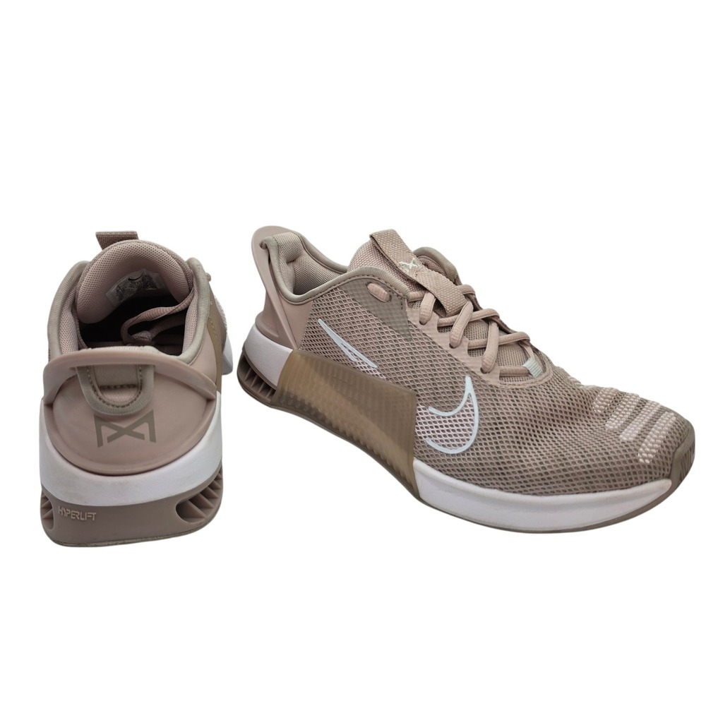Nike Metcon 9 Womens Training Shoes Pink Taupe DZ2540-600 Size 8.5